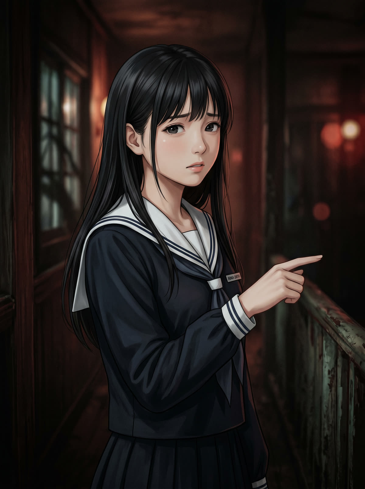 サクラ 人間体 - PIXEL PROMO オリジナルキャラクター | フォートナイト日本ホラーマップ共通主人公