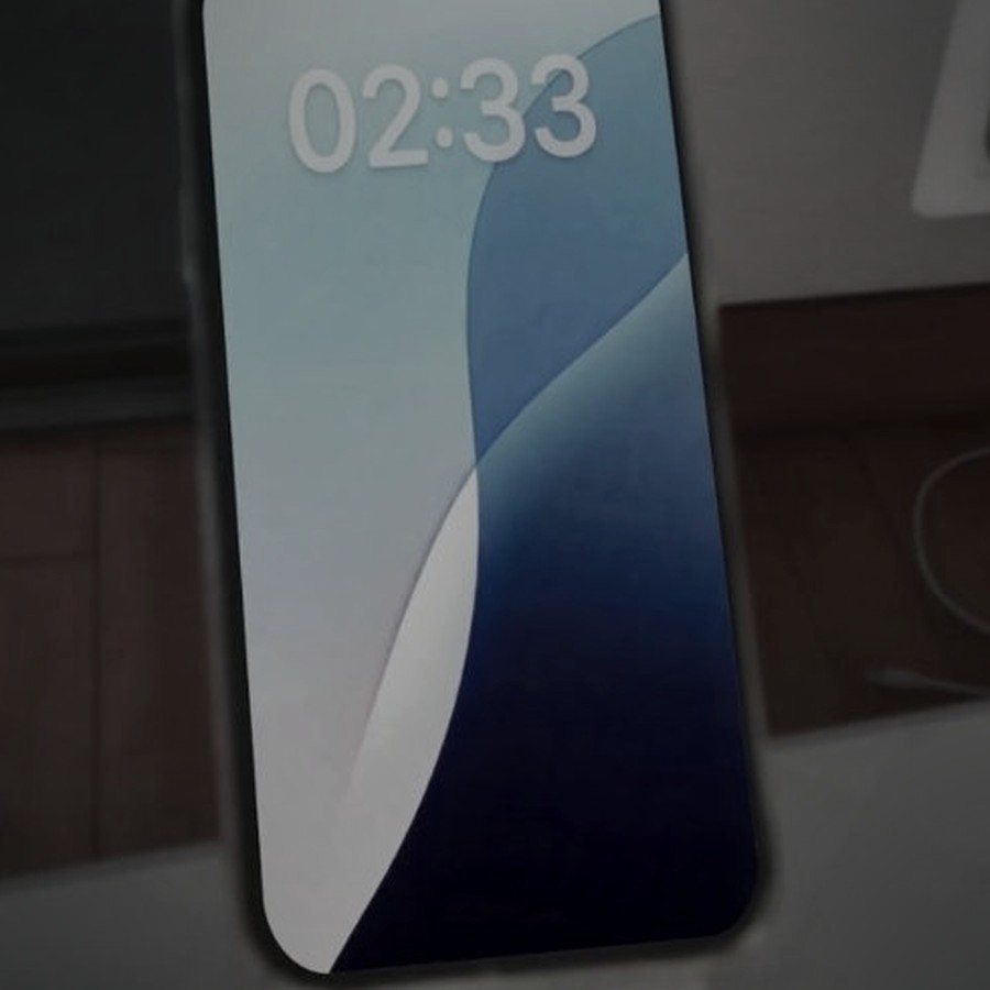 事故物件 2:33 AM - 暗い部屋で 02:33 を表示するスマートフォンのロック画面 | PIXEL PROMO